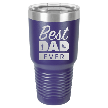 Best Dad Ever Fishing 30oz Ringneck Tumbler